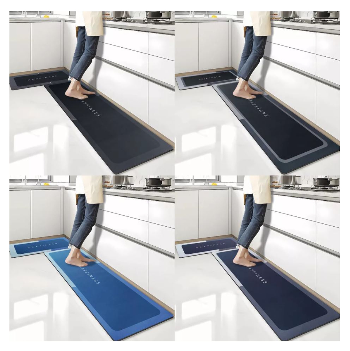 Miniatura 3 de Tapete Alfombra cocina antideslizante X2